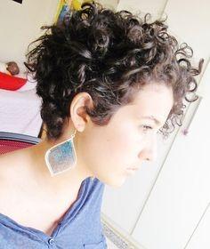 Short pixie curly hairstyles