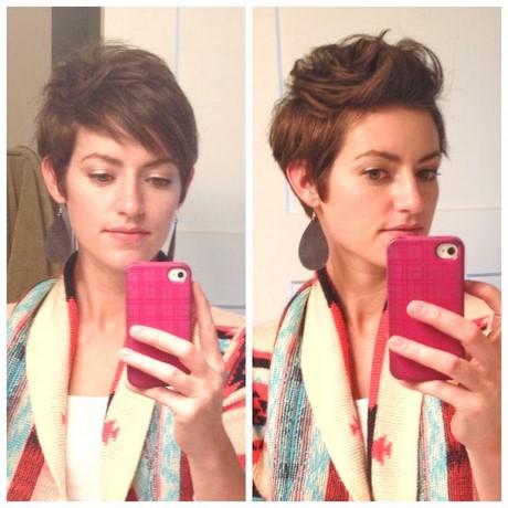 Styling a pixie haircut