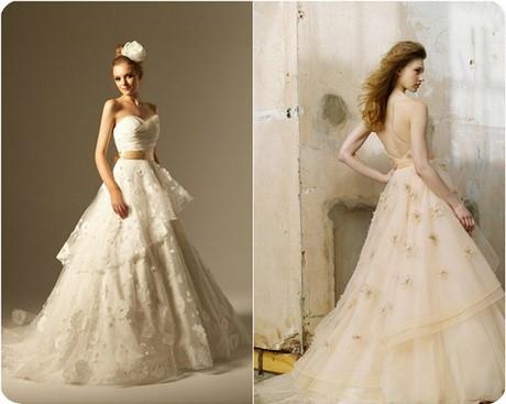 Wedding dresses and hairstyles
