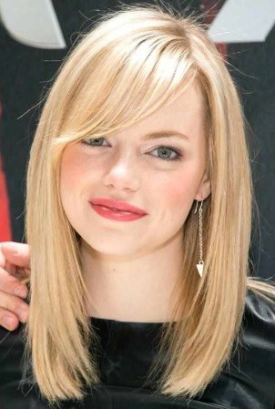 Hairstyles for round faces 2020 hairstyles-for-round-faces-2020-41_2