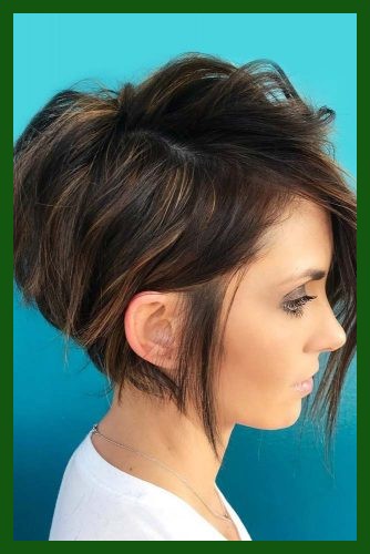 Short hairstyles images 2020