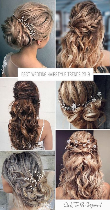 Hairstyle for wedding 2021