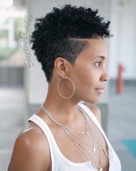 Latest short hairstyles for black ladies 2021