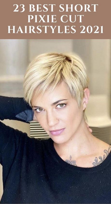 Pixie hairstyles for 2021