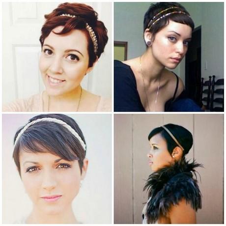 Accessories for pixie haircut