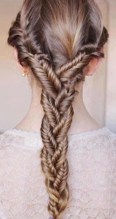 Different braid styles for hair