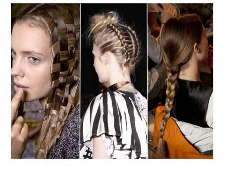 Different ways of plaiting hair