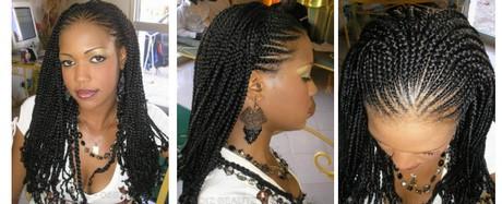 Hair plaits and braids