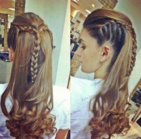 Hairstyles for long braided hair