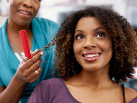 Natural hair stylist