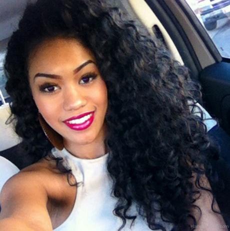 Black girl hairstyles with weave