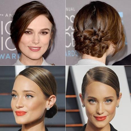 Celebrity updo hairstyles 2018