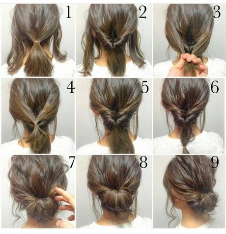 Easy low updo hairstyles
