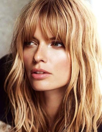 Hairstyles with fringes and layers