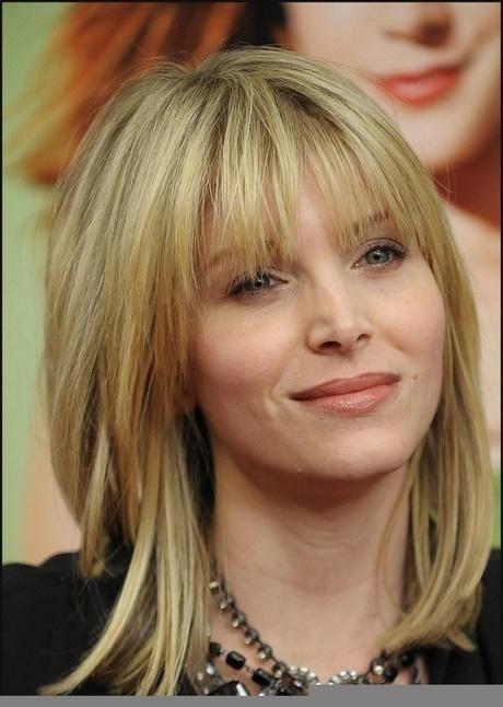 Hairstyles with fringes and layers