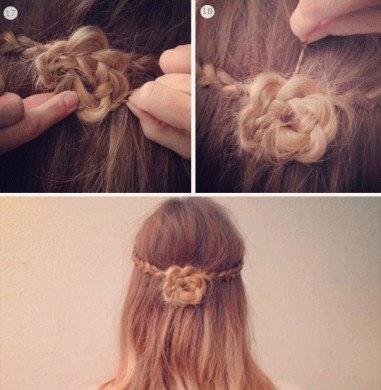 Simple and easy hairstyle