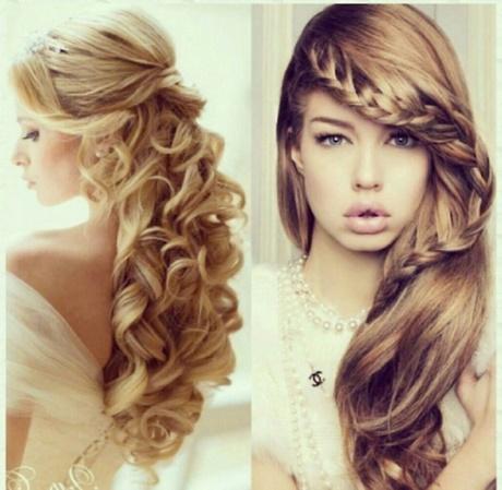 Simple evening hairstyles