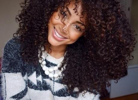 Thick curly hair