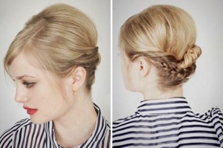 Updos for very short hair