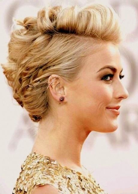 Upstyles for short hair