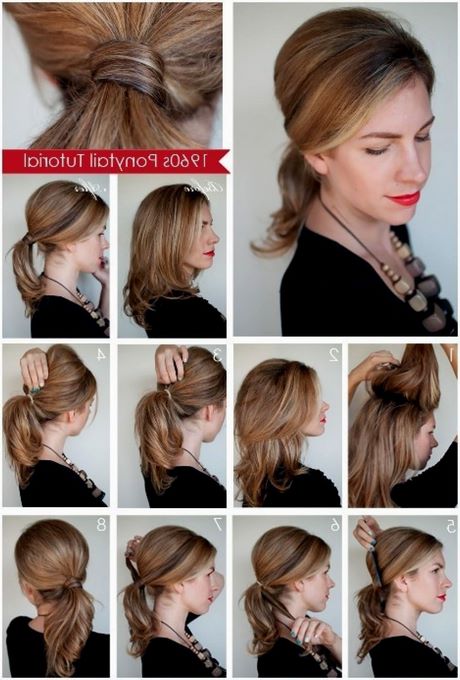 Beautiful and easy hairstyles for medium hair