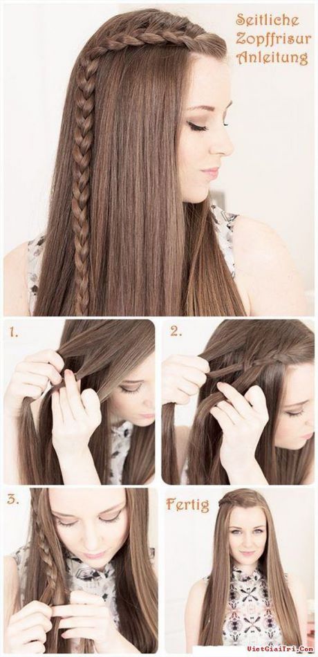 Cute and easy hairstyles for straight hair