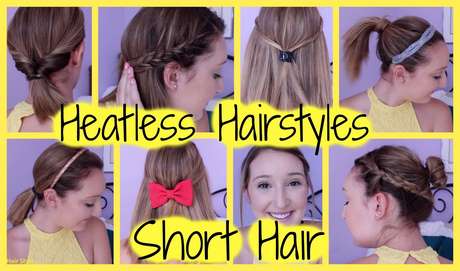 Cute but easy hairstyles for short hair