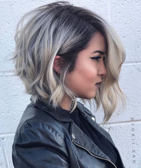 Cute haircuts for round faces 2019 cute-haircuts-for-round-faces-2019-41_9
