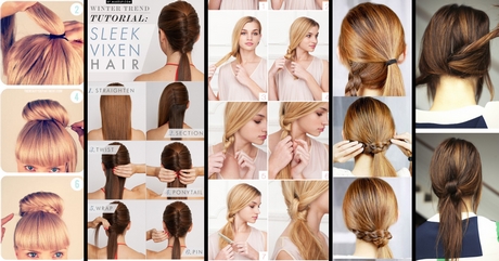 Easy but cute hairstyles for long hair