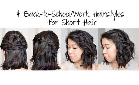 Easy diy hairstyles for short hair easy-diy-hairstyles-for-short-hair-02_20