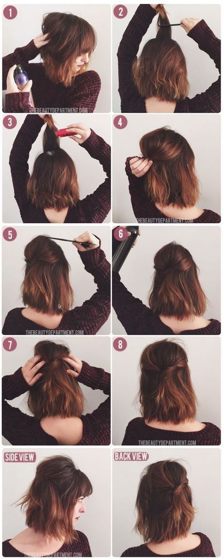 Easy half up half down hairstyles for short hair easy-half-up-half-down-hairstyles-for-short-hair-30_6