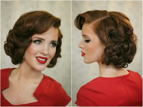 Easy pin up hairstyles for short hair