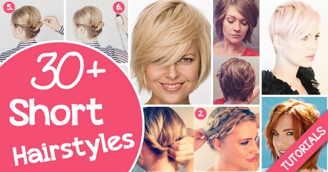 Easy styles for short hair at home