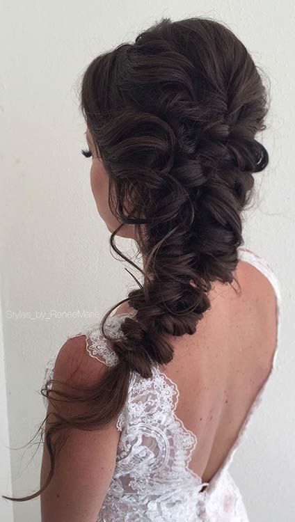 Gorgeous prom hair