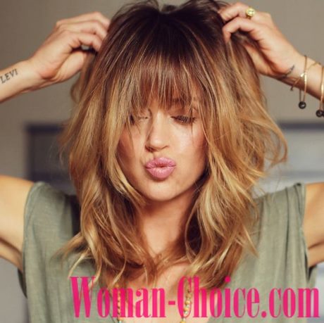 Hairstyles with long bangs 2019 hairstyles-with-long-bangs-2019-21_11