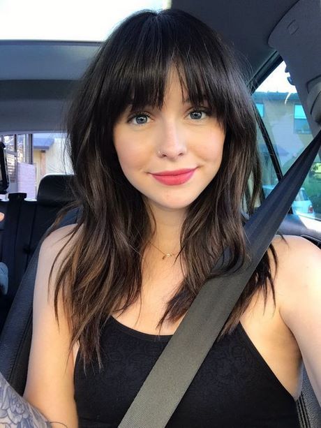 Hairstyles with long bangs 2019 hairstyles-with-long-bangs-2019-21_8