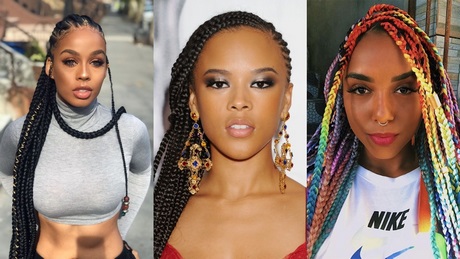 Latest braids hairstyles 2019
