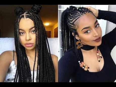Latest braids hairstyles 2019