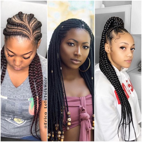 Latest hairstyles braids 2019