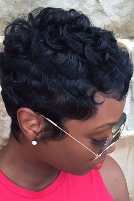 Latest short hairstyles for black ladies