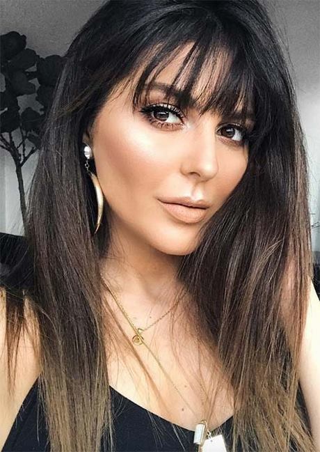Long hairstyles with a fringe 2019 long-hairstyles-with-a-fringe-2019-10_9
