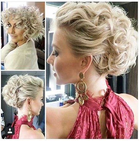 Pictures of updos for short hair