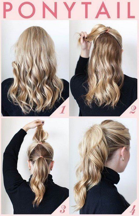 Quick and easy hairstyles for long hair straight hair