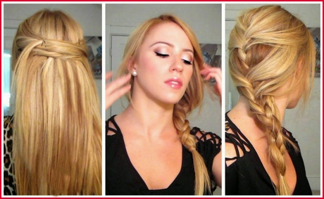 Quick and easy hairstyles for long straight hair