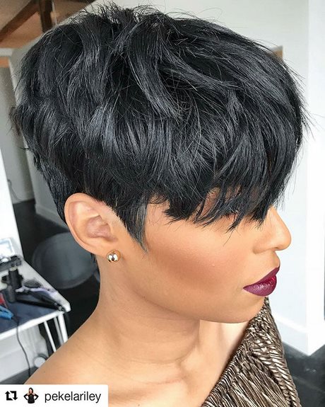 Short black hairstyles for women 2019 short-black-hairstyles-for-women-2019-27_16