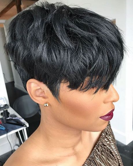Short hair for black women 2019 short-hair-for-black-women-2019-01_7