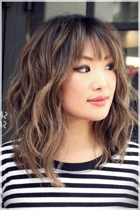 Womens haircuts with bangs 2019