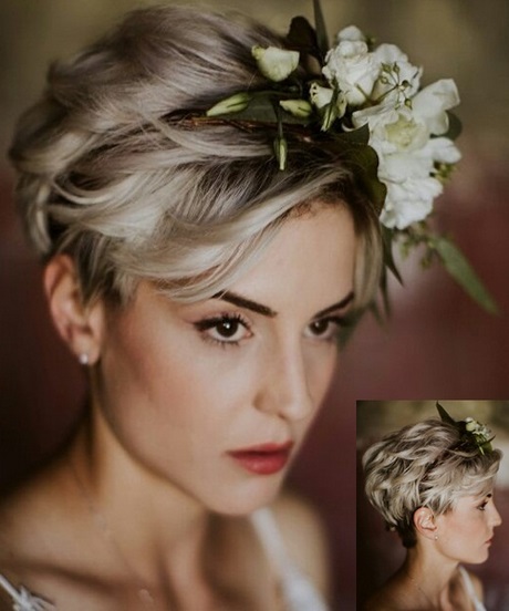 Wedding hairstyle for short hair 2023 wedding-hairstyle-for-short-hair-2023-82_16