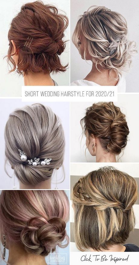 Wedding short hairstyles 2023 wedding-short-hairstyles-2023-99_3