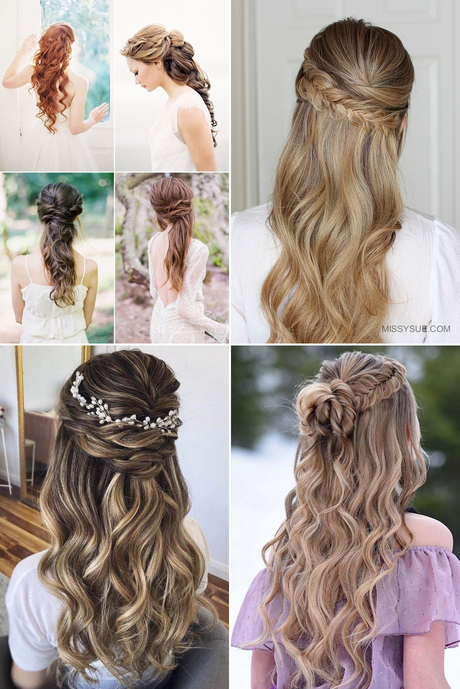 2023 half up hairstyles